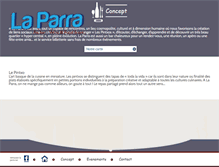 Tablet Screenshot of bar-laparra.com